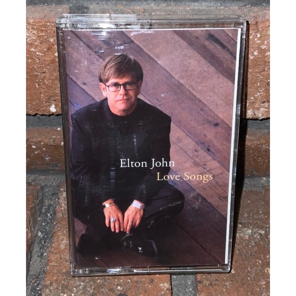 Elton John Love Songs Cassette Tape 1996 MCA MCAC‎ 11481 Columbia House CRC Pop